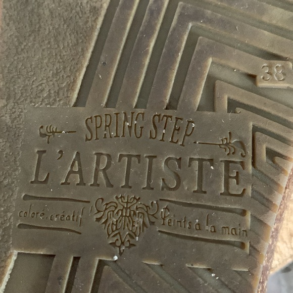 L’Artiste by Spring Step Leather Sandals Women’s Multicolor US 7.5 EU 38 - Picture 12 of 13